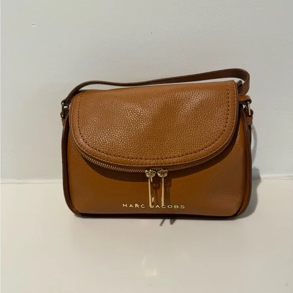 Marc Jacobs | Bags | Marc Jacobs Smoked Almond Crossbody Bag  Marc by Marc Jacobs  100% cow Leather Messenger Ba main image 0